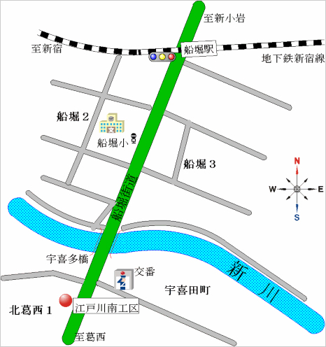 江戸川南工区地図