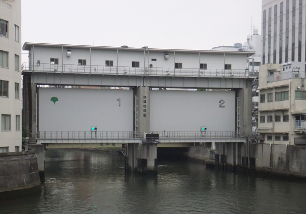 日本橋水門の写真
