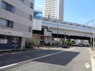 西武石神井_石神井１号踏切(富士街道)高架化後撮影の写真