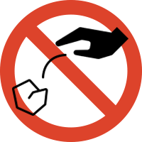 Image of No littering