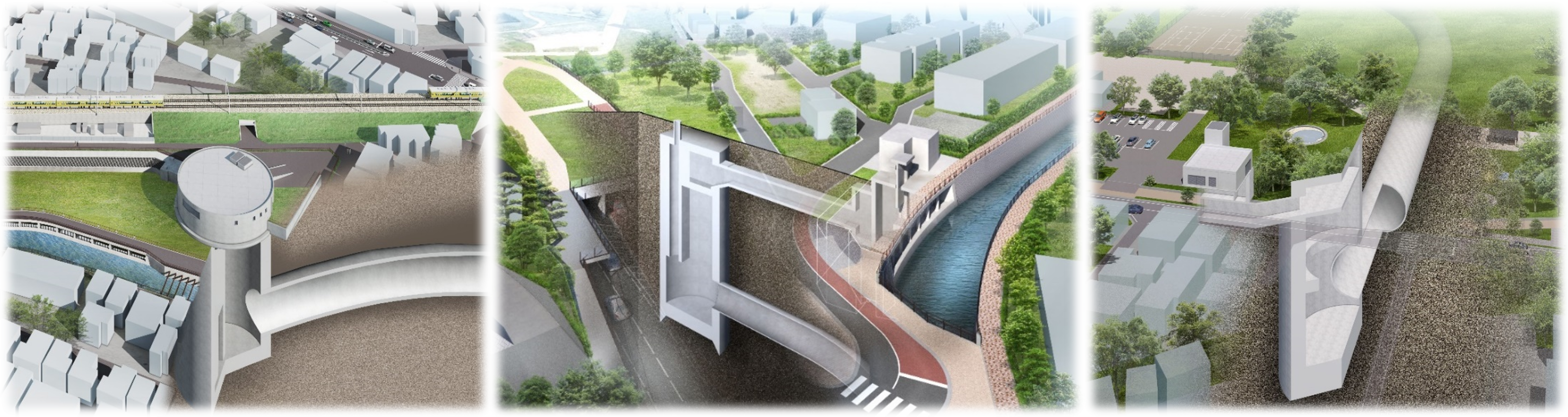 東京都の調節池・分水路|中小河川の整備|東京都建設局