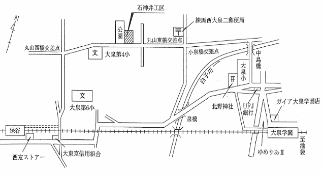 板橋工区地図