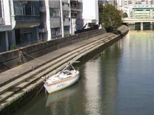 第六期　亀島川整備前の写真