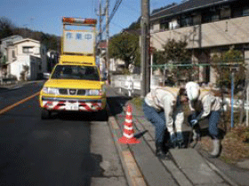 道路・橋梁維持事業 応急作業の写真