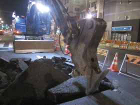 道路補修事業 路面補修の写真