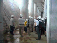 大雨から街を守る地下調節池見学の画像2