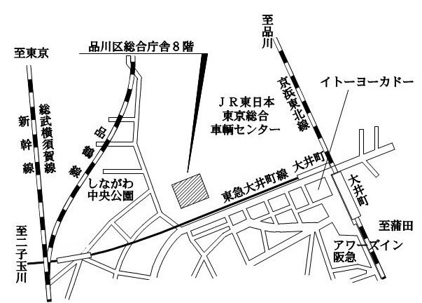 第二建設事務所の地図