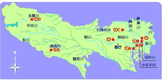 行事場所の地図
