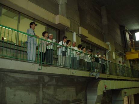 低地を守る木下川排水機場の施設見学の写真1