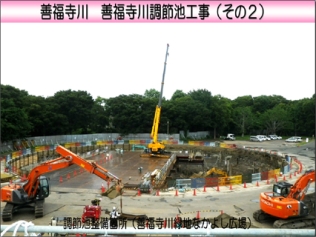 善福寺川調節池工事（その２）の写真1