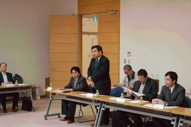 冒頭挨拶の写真