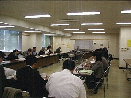討議風景の写真