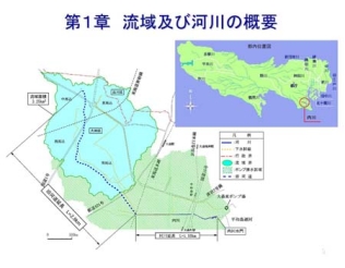 第1章　流域及び河川の概要のイラスト図