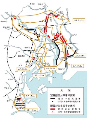 耐震対策箇所図