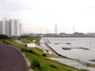 堤防の写真