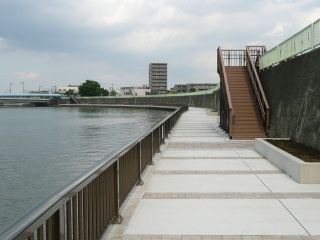 堤防の写真