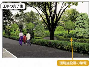 兵庫橋公園付近（工事の完了後）