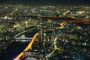 風景部門建設局長賞「Jewelry Boxを流れる」の写真