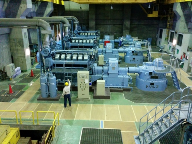 木下川排水機場ポンプ室