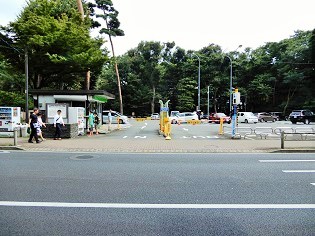 第一駐車場の様子