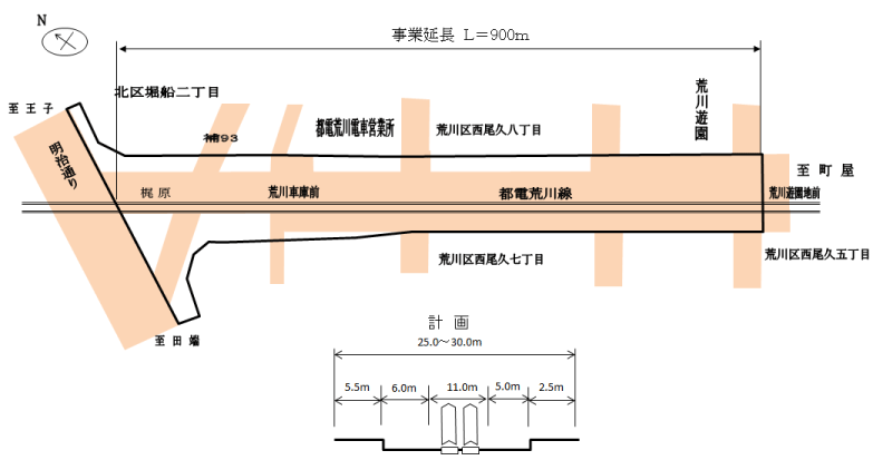 梶原地区図面