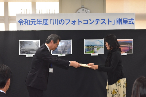 建設局長賞の贈呈