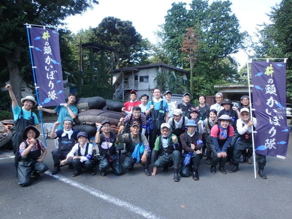 かいぼり隊集合写真