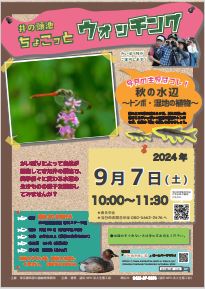 ちょこっとウォッチングのポスター（9月） 別ウィンドウで表示します
