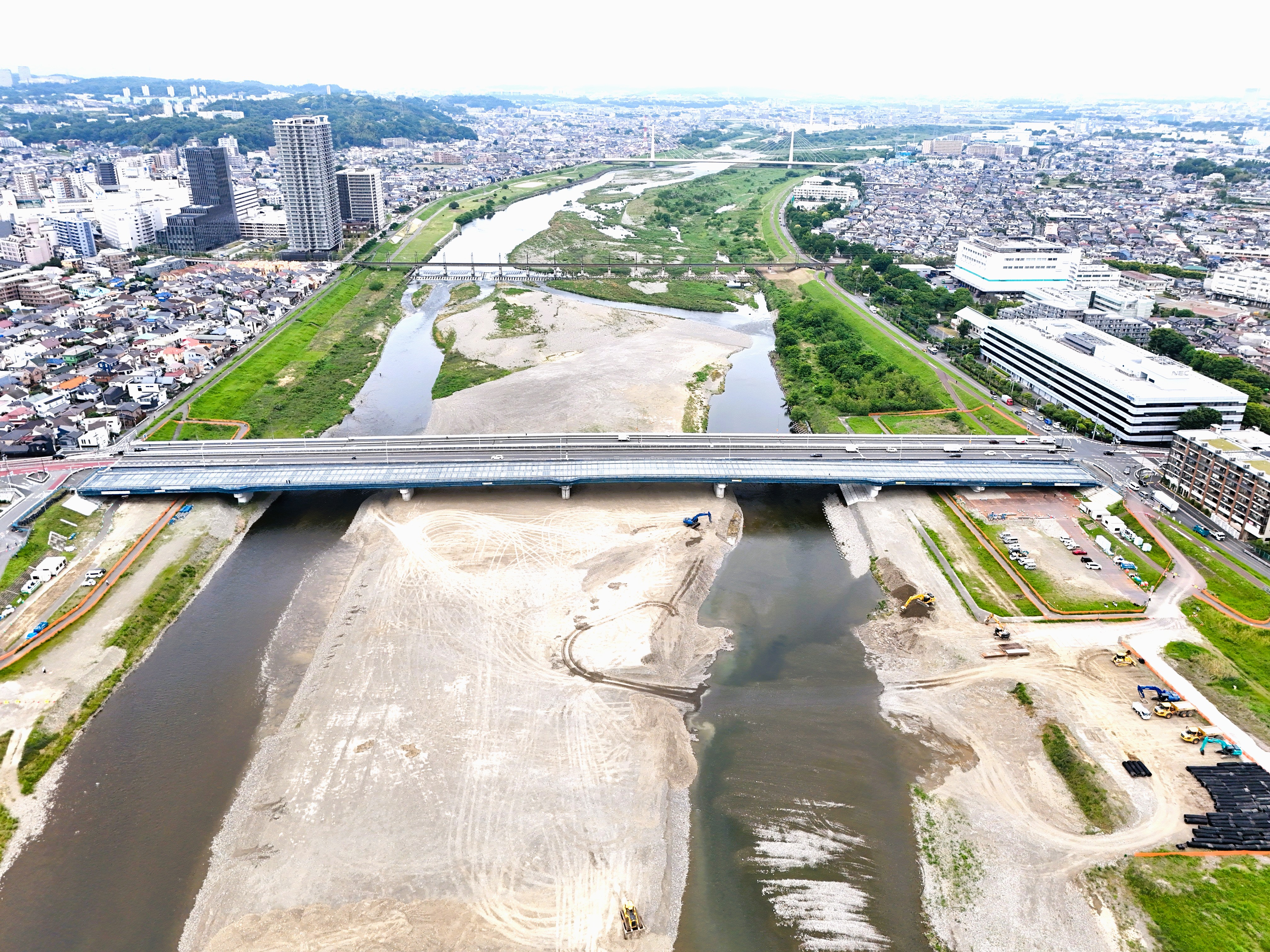 関戸橋（施工中）